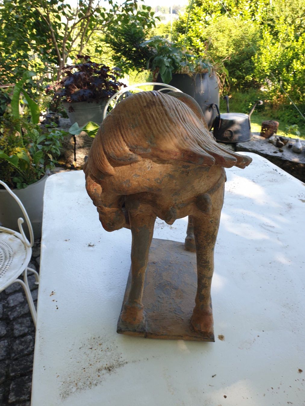 Skulpturen & Statuen: Tang China Pferd aus Terracotta – Gebraucht aus Bottmingen von sandy_2 8