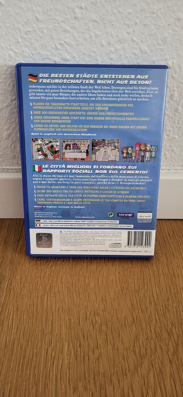 Sony Giochi: PS2 – Metropolismania – Usato da Münsingen venduto da Heroism2010 1