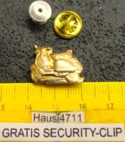 VESPA GOLDIG ROLLER PIN GEPRÄGT MIT SECURITY-CLIP VINTAGE