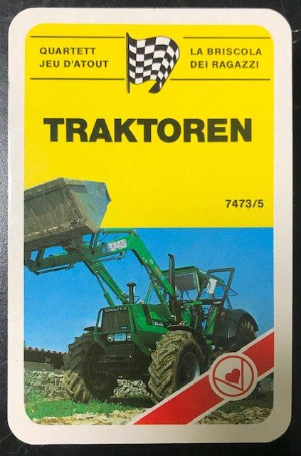 Giochi: Quartett Traktoren nr. 7473/5 – Usato da Zürich venduto da gigimai67