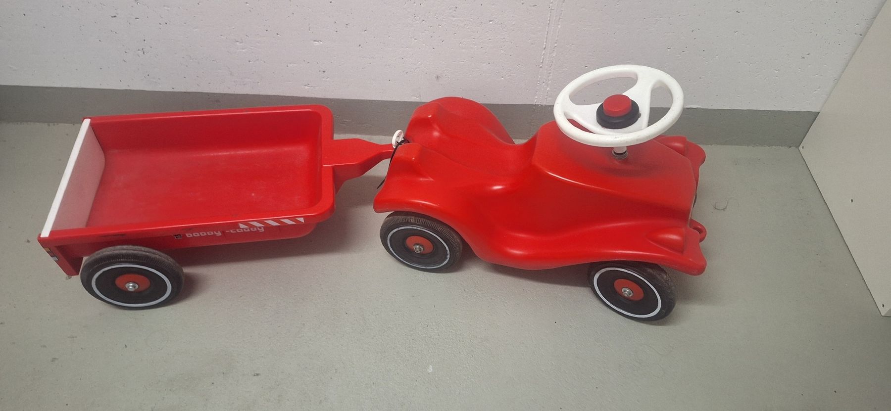 Big Veicoli per bambini: Bobbycar mit Anhänger – Usato da Eschlikon TG venduto da Holenstein-Technik