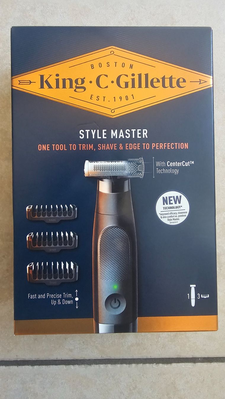 Braun Taglio: King C. Gillette Style Master Neuf - Tondeuse Barbe – Nuovo e nell'imballaggio originale da Bure venduto da mb6_fvm2 1