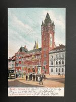 AK   1906   Basel Ratshaus coloriert   (G806)