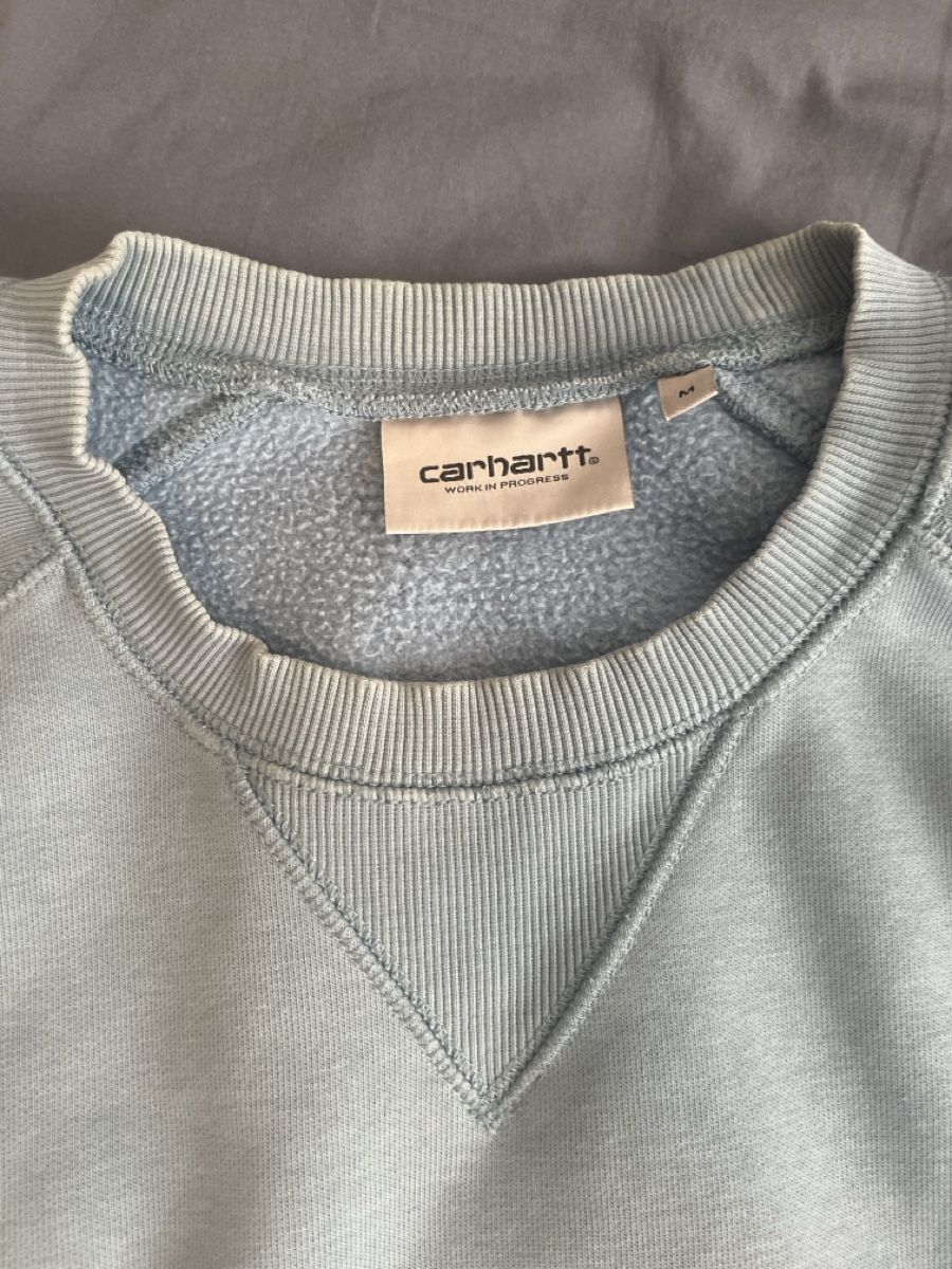 Carhartt Maglioni & Felpe: Hellblauer Carhartt Pullover M – Usato da Riehen venduto da but_x7zj 2