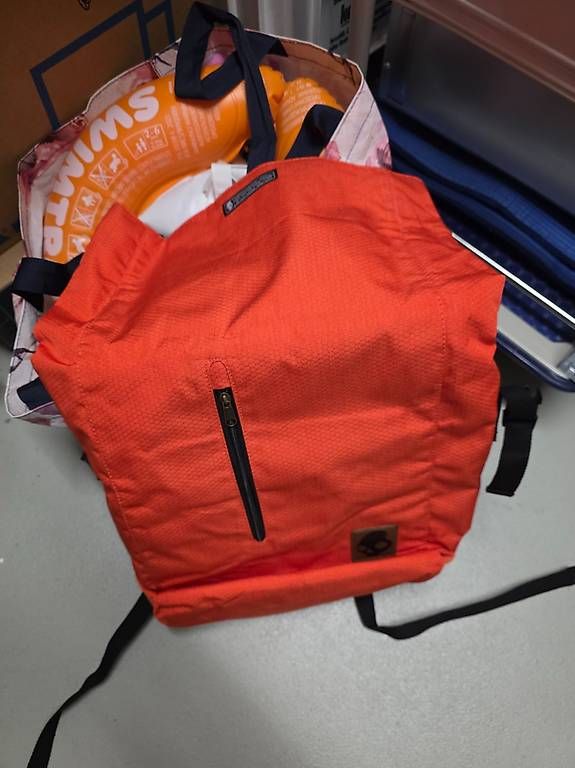 Rucksäcke: Skullcandy Rolltop Rucksack Orange / Rot – Gebraucht aus Volketswil von atzakas 3