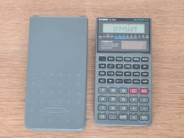 Vintage Casio fx-115D Super-FX Taschenrechner mit Hülle