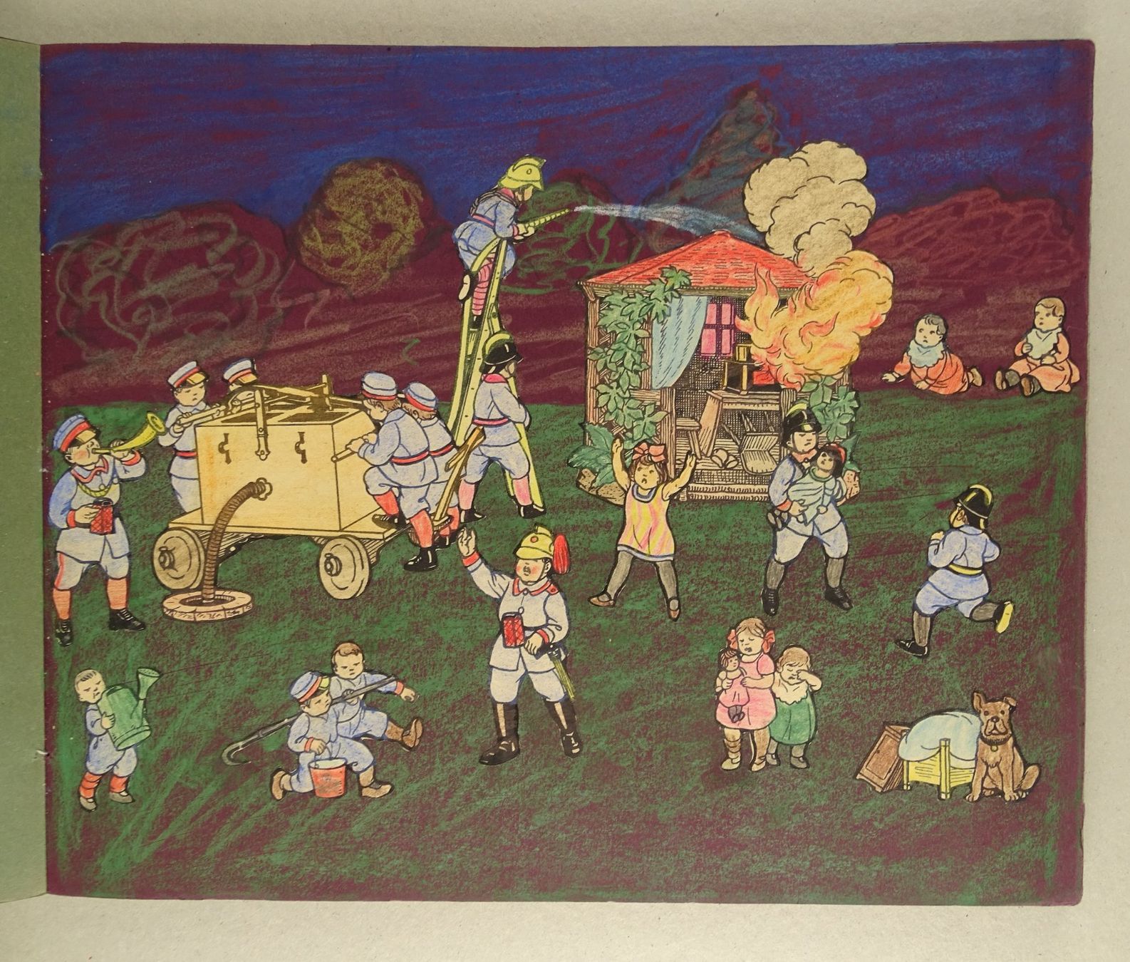 Bücher: HERBERT RIKLI: GRUPPENBILDER, KINDERBUCH UM 1910 – Gebraucht aus Grüningen von Kartensammler 6