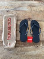 Havaianas Slim Schwarz Gr. 37/38 – eher Gr. 37 – Neu