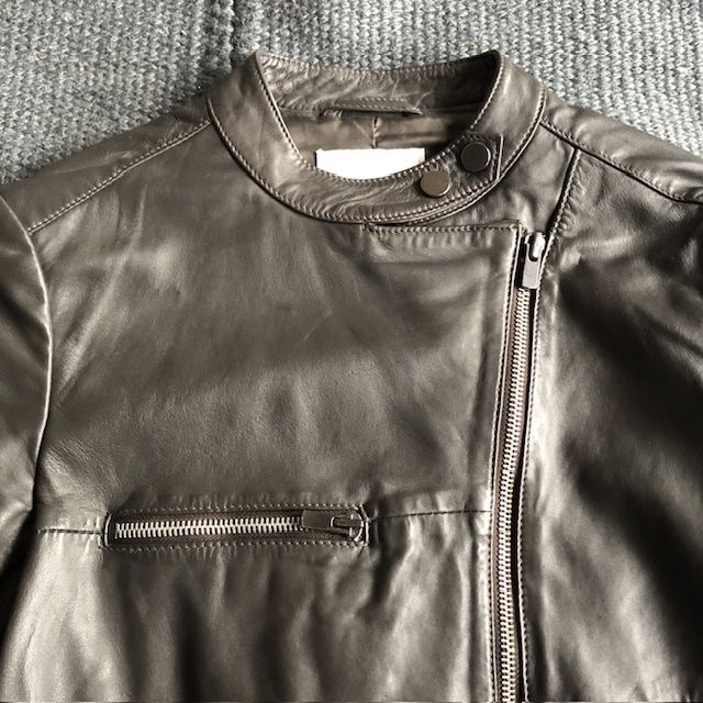 Mango Giacche: Lederjacke taupe S – Nuovo (secondo la descrizione) da Bennau venduto da Fury3 2