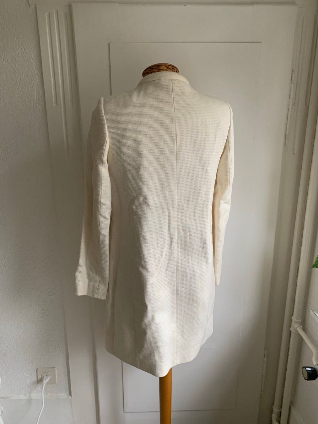 Mango Manteaux: MANGO - Mantel crèmeweiss elegant XS – D'occasion à Zürich par Diazaio 3