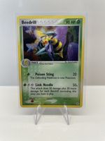 Beedrill Holo Swirl EX Feuerrot & Blattgrün 2004