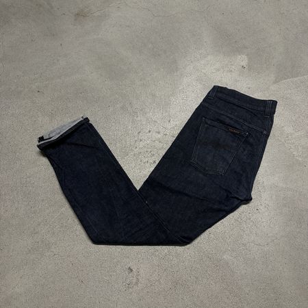 Nudie Jeans Hose Grösse 32/34 dunkles Denim