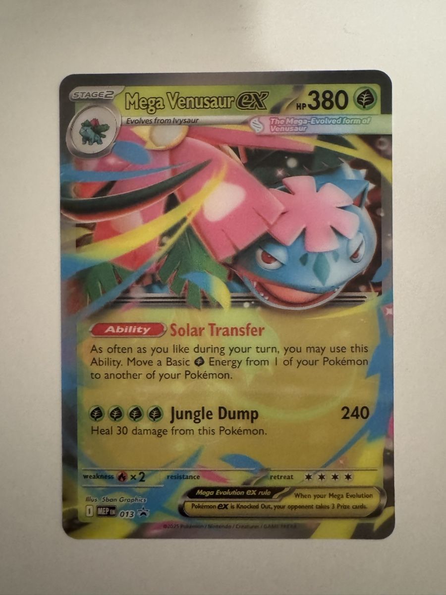 Pokémon Carte collezionabili: Pokemon Mega Venusaur ex 013 – Nuovo (secondo la descrizione) da Winterthur venduto da hershanking