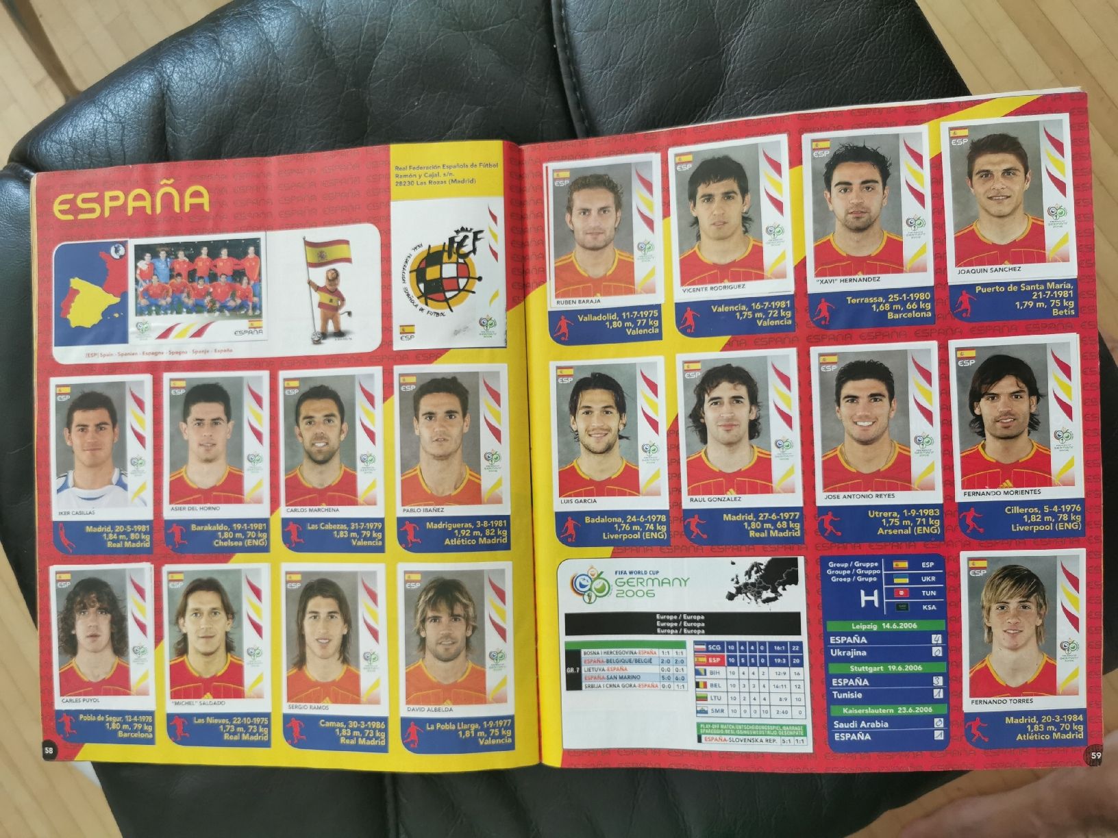 Panini Alben: FIFA World Cup Germany 2006 Sticker Album Panini – Gebraucht aus Egg b. Zürich von heikei 5