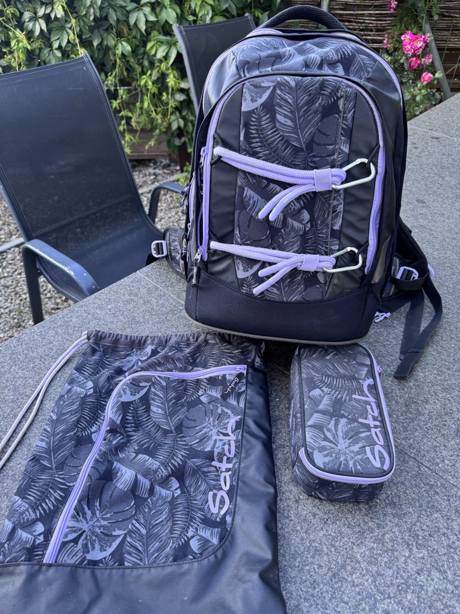 Satch Borse & Zaini: Satch Schulrucksack Set 3 teilig NP 250 Fr – Usato da Niederbüren venduto da Oetschli