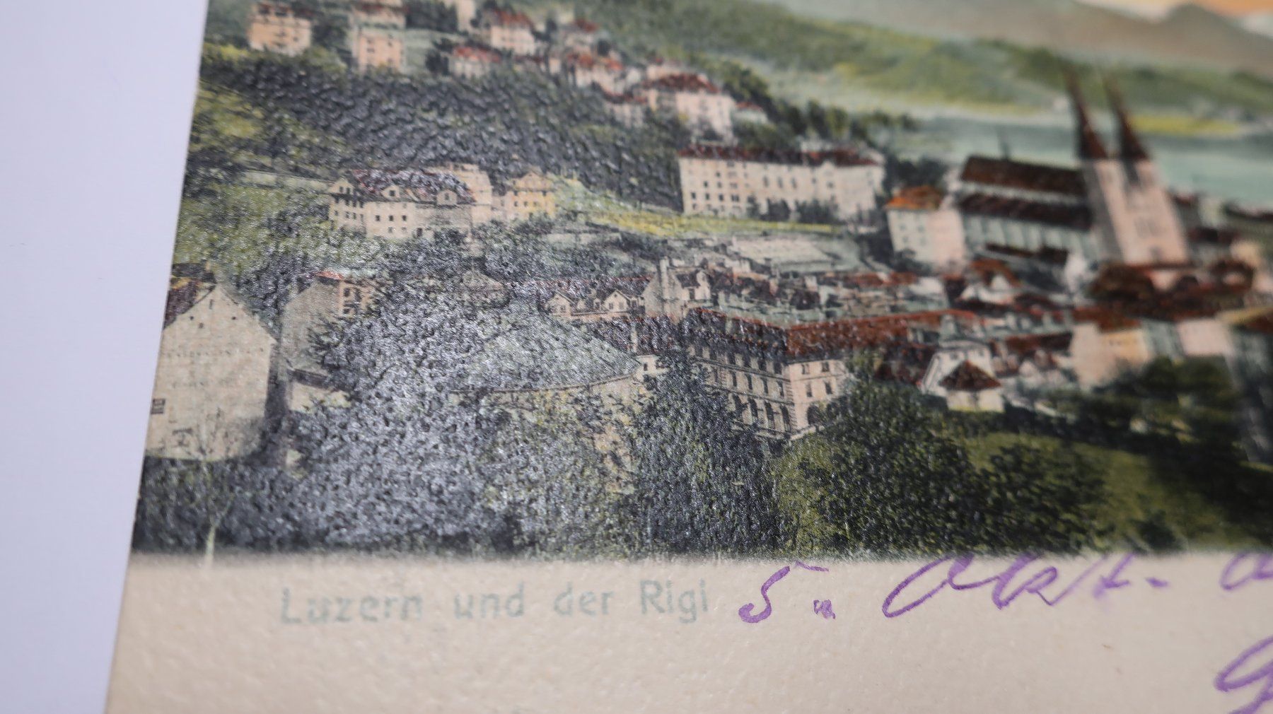 Cartoline postali: Luzern und der Rigi 1904 – Usato da Cormoret venduto da Pascalll2001 3