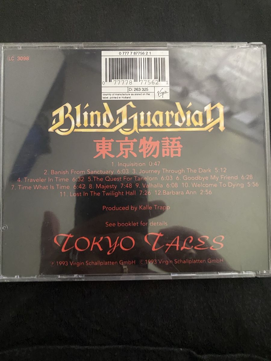 CD: Blind Guardian - Live – Usato da Thayngen venduto da doncorvetto 1