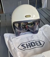 Neuwertige Shoei Jethelm J.O weiss mit Visier