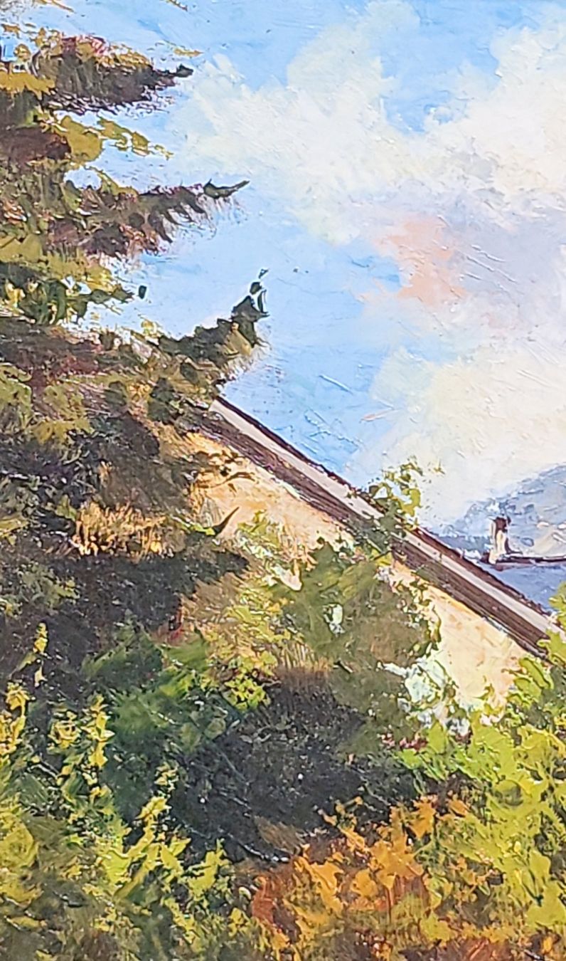 Tableaux: Madulain im Engadin, Ölgemälde – D'occasion à Muttenz par Mithrur 7