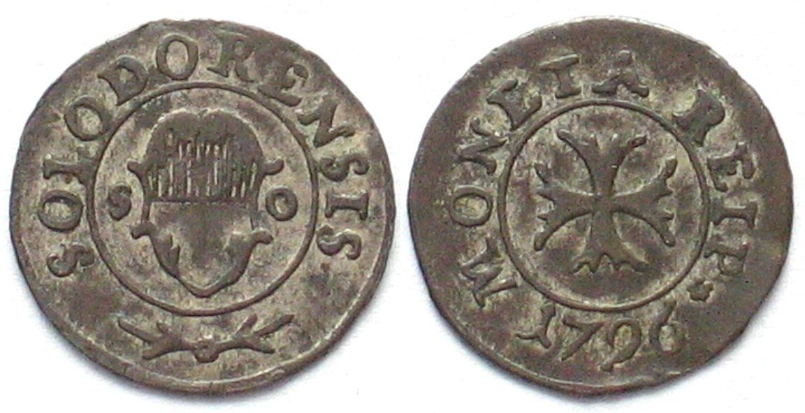 Tutti le monete: Schweiz - Solothurn SOLOTHURN Vierer 1796 Billon – Usato da Riehen venduto da sesambestcoins2004