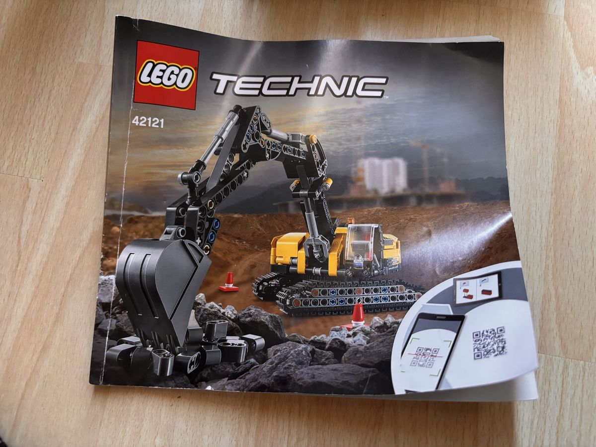 Technics Kit di costruzioni: LEGO Technic 42121 Bagger, komplett – Usato da Dättlikon venduto da MC_FK 1