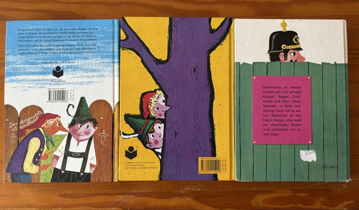Libri: 3 RÄUBER HOTZENPLOTZ Bücher von OTFRIED PREUSSLER !!!!! – Usato da Bauma venduto da vorsteg01 1