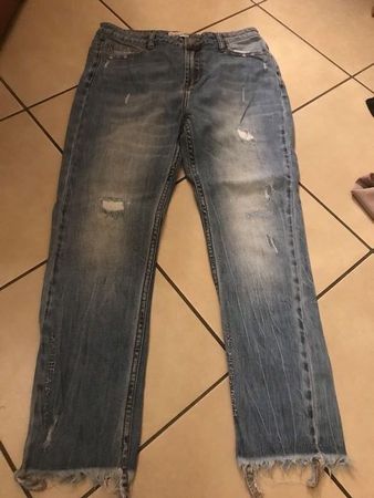Damen Mädchen Jeans Hose Myhailys L