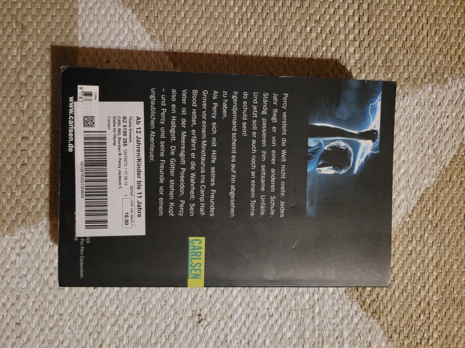 Livres: Diebe im Olymp – D'occasion à Perlen par Safari_23 1