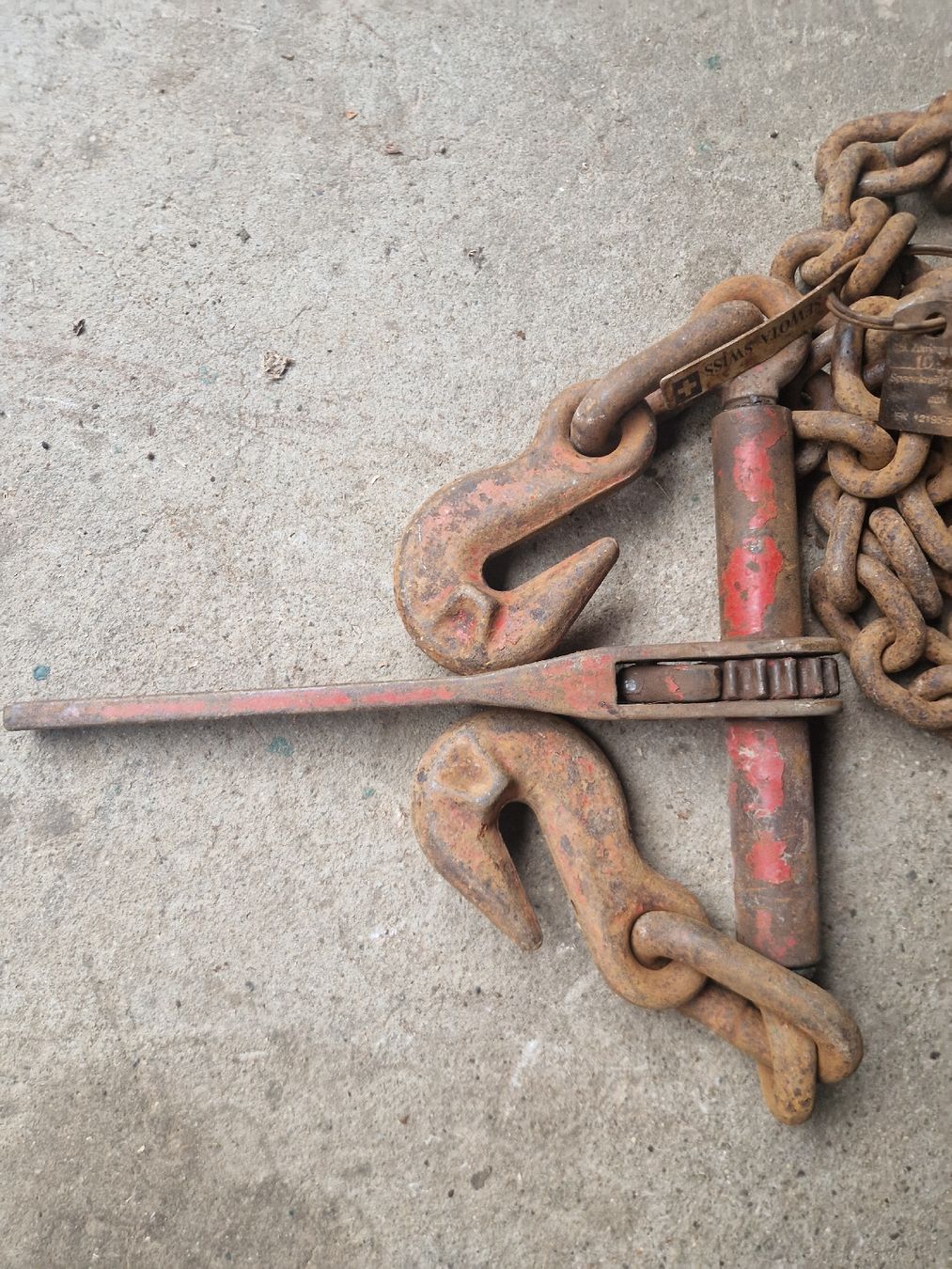Paranco multiuso: Kette mit Spanner – Usato da Sumiswald venduto da ForstCounty 2