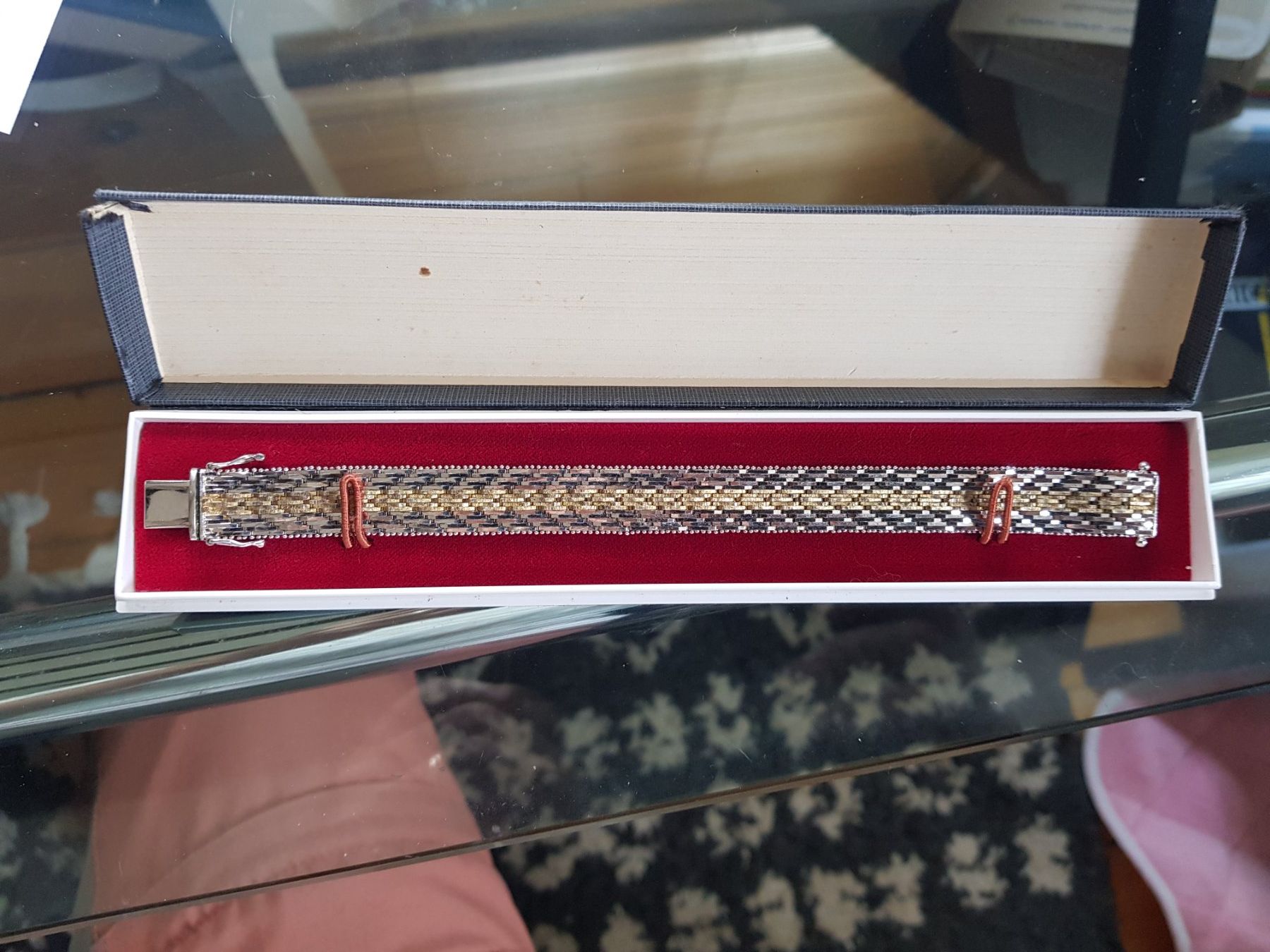 Bracciali & Braccialetti: Silber Armreif Mitte vergoldet – Usato da Roches BE venduto da Fanato7