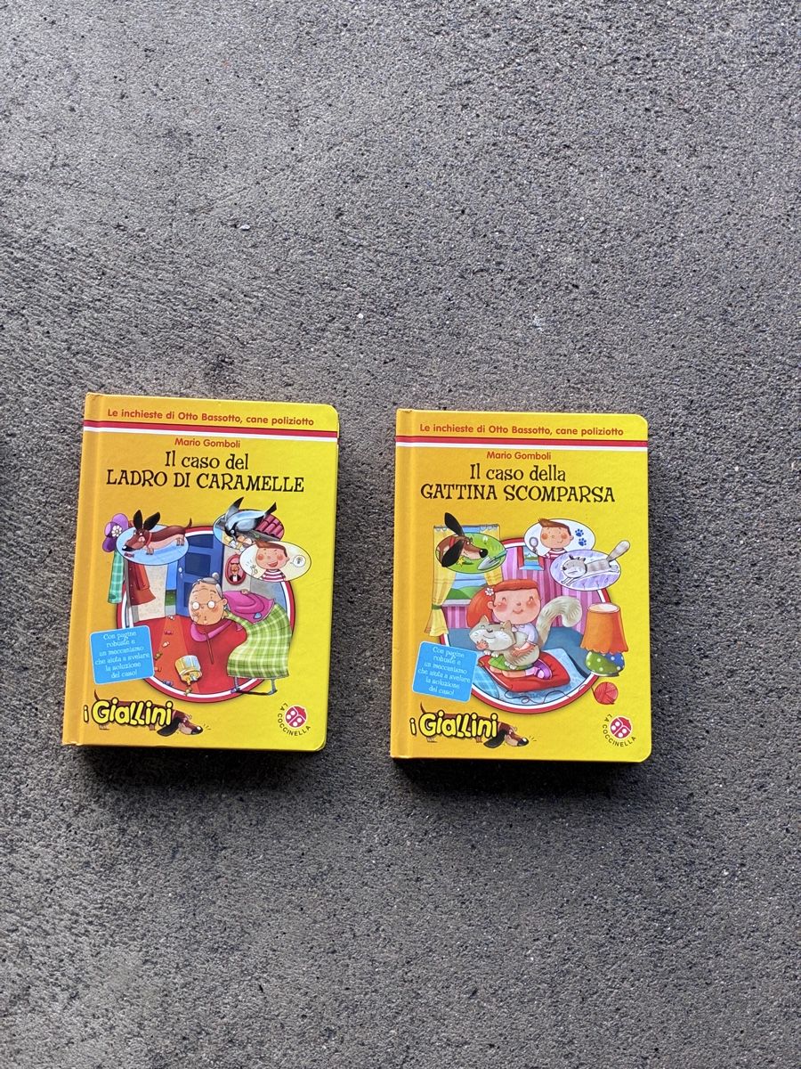 Libri: 2 libri giallini per bambini – Usato da Montagnola venduto da ciain67
