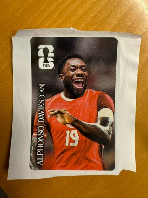 Panini Carte collezionabili: Panini WM 2026 - Alphonso Davies - Cola Sticker - CC7 – Usato da Eschenbach SG venduto da Grummelzwerg