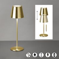 LED Aussen Tischleuchte IP54, 36 cm Höhe