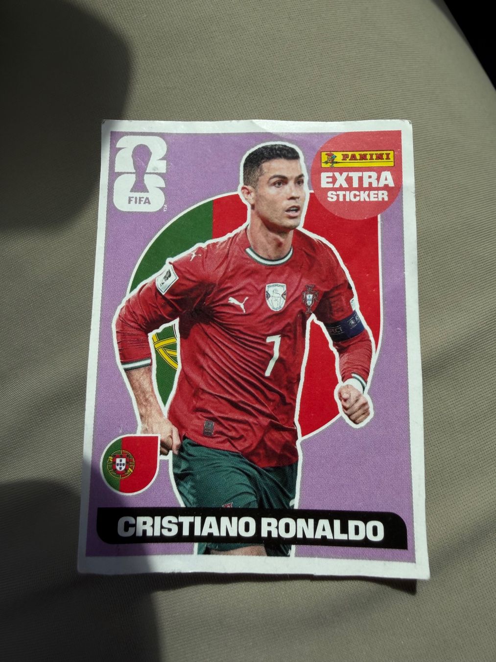 Panini Carte collezionabili: Panini Extra Sticker Cristiano Ronaldo 2026 – Usato da Luzern venduto da gum_22xg 1