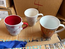 Tasses dépareillées