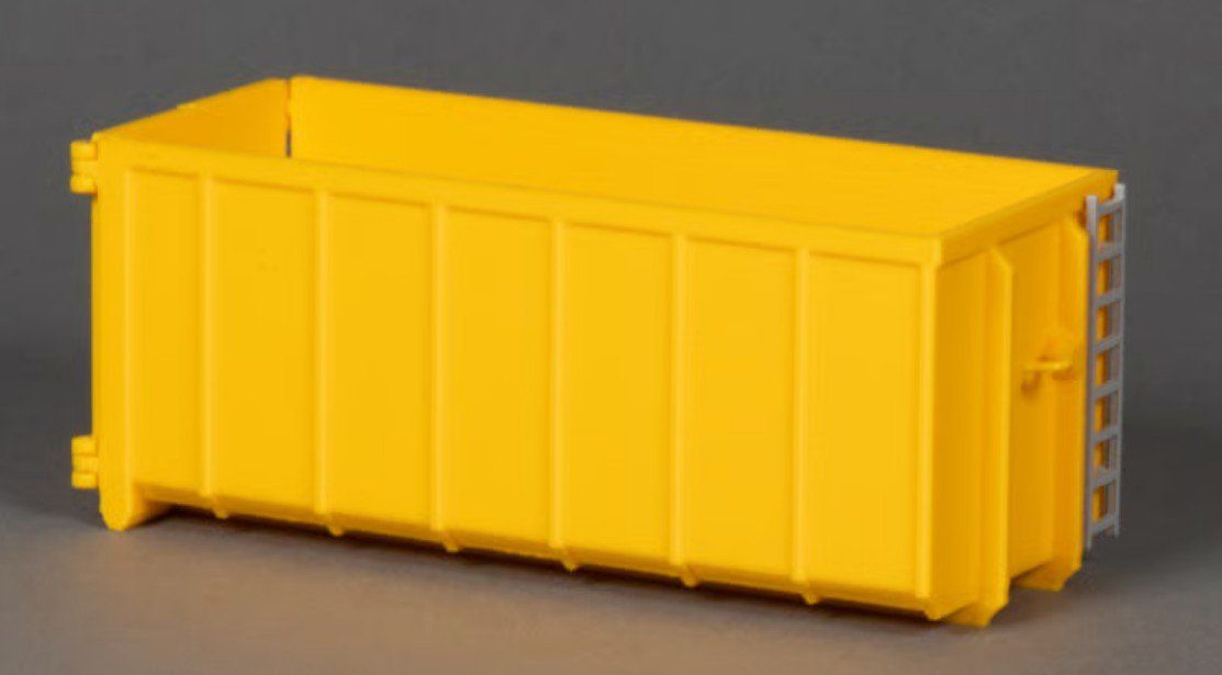 Kit di modellismo & Modellini statici: MSM 5605.01 Abrollcontainer 30 m3 gelb – Nuovo e nell'imballaggio originale da Dagmersellen venduto da FBM-Bacheli