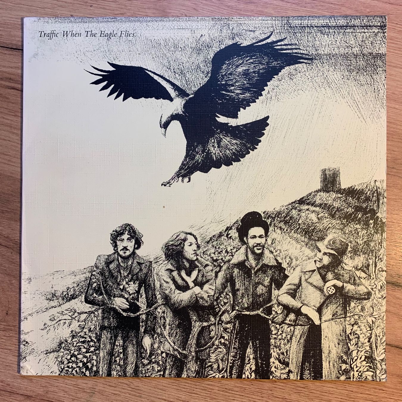 Vinyles: TRAFFIC - WHEN THE EAGLE FLIES...RE GER 1974...EX/EX – D'occasion à Gals par Diskopatshop