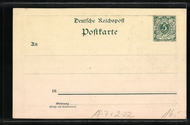 Cancelleria postale: Portrait H. von Stephan, Erster General- – Usato da Berlin venduto da bartko-reher 1