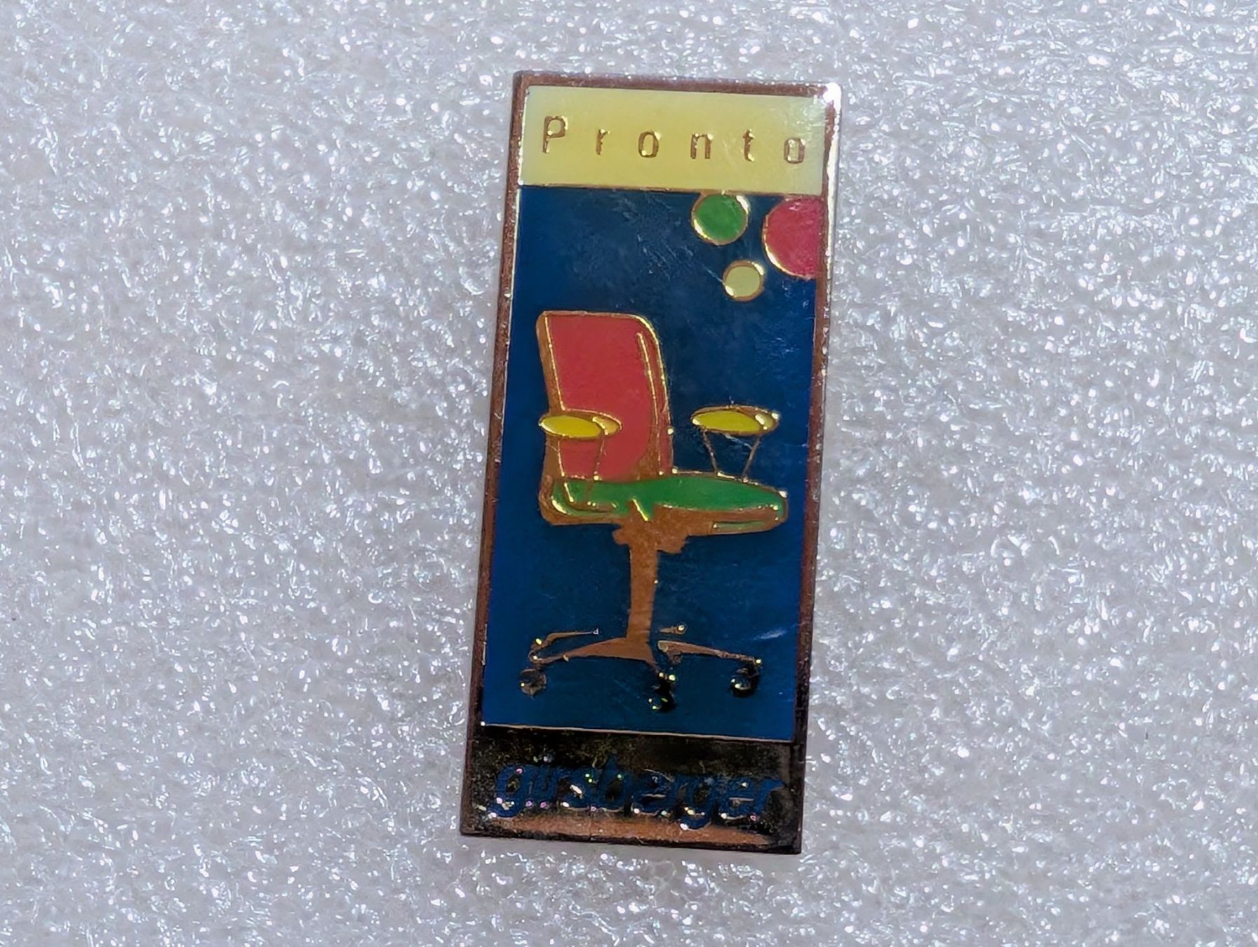 Plaquettes & Badges: Ansteckpin 259: Pronto – D'occasion à Oppligen par Pin-Fall-Shop