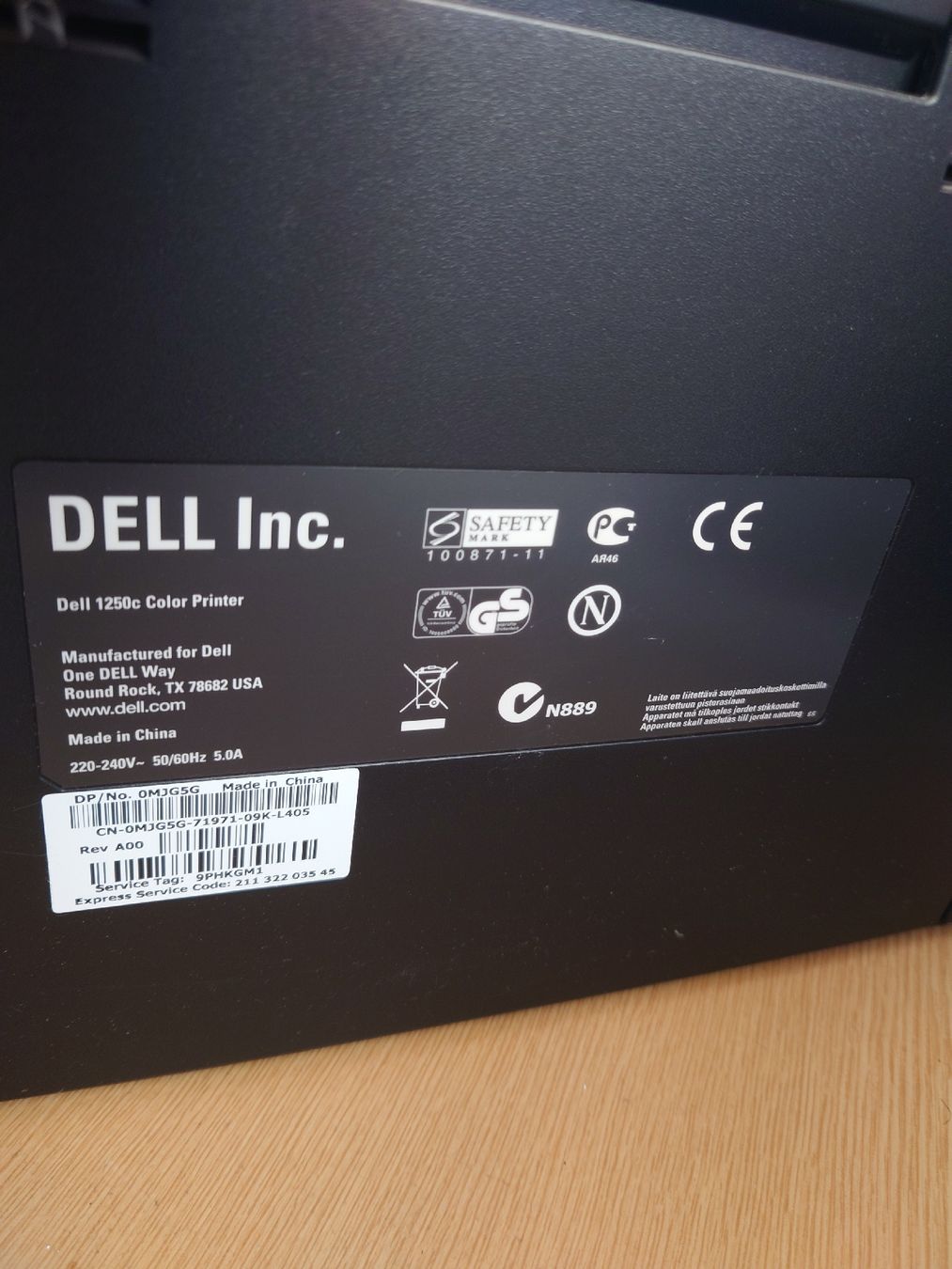 Dell Imprimantes: Drucker Dell1250c  – D'occasion à Morissen par liv_8jfy 3