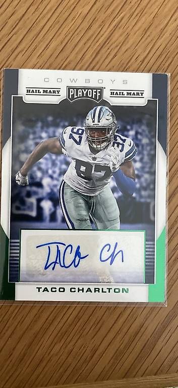 Panini Carte collezionabili: Taco Charlton Panini Auto Sticker – Usato da Boningen venduto da chregu90