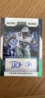 Taco Charlton Panini Auto Sticker