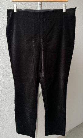 Damen Samthose von Ralph Lauren, Grösse 14, Schwarz
