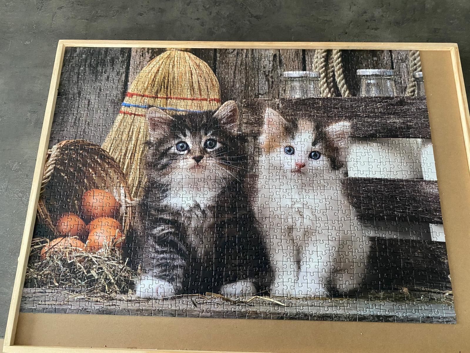 Clementoni Puzzle: Puzzle chats 1000 pièces Clementoni – Nuovo (secondo la descrizione) da Borex venduto da Vince24 1