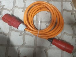 Kabel CEE 32A 5x6mm 400v 6h 7m PUR Verlängerungskabel 7m