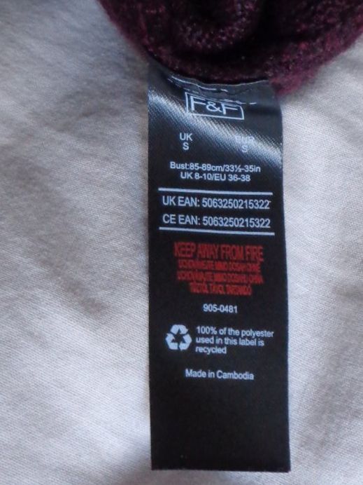 Maglioni & Felpe: Pullover Damen, Gr.S. Farbe Weinrot Bordeaux – Nuovo (secondo la descrizione) da Tafers venduto da kor_jf9w 8
