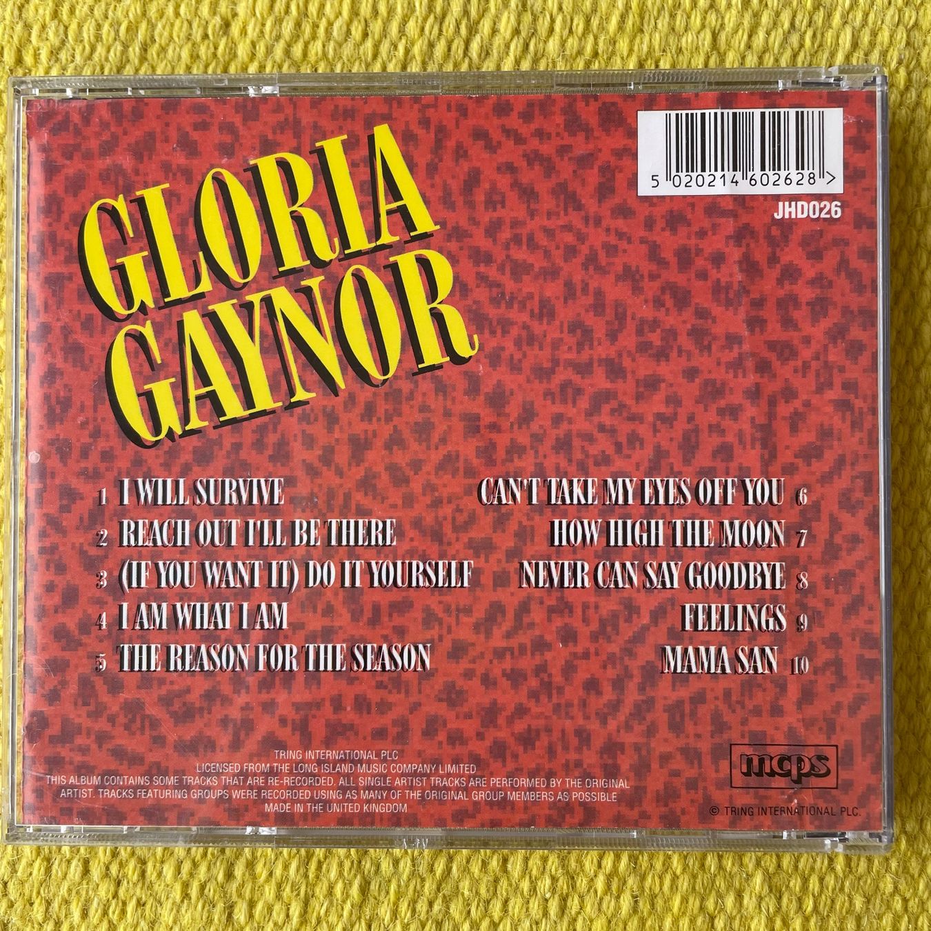 CD: GLORIA GAYNOR-GREATEST HITS – Usato da Rorschacherberg venduto da CD-Roli 1