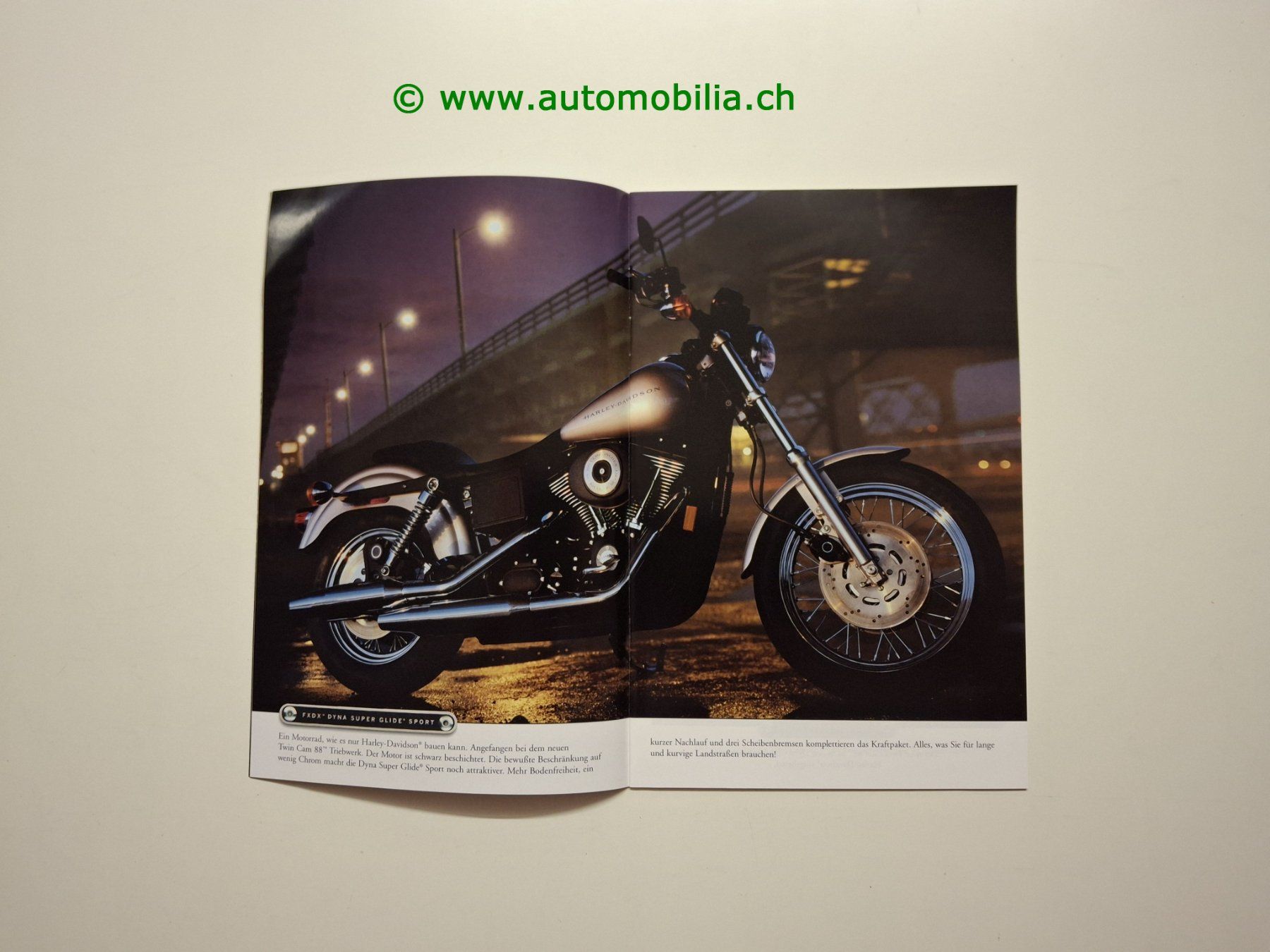 Documenti: Harley-Davidson Modellprogramm 1999 Prospekt deutsch – Usato da Weingarten-Kalth venduto da Bettelbruenneli 2