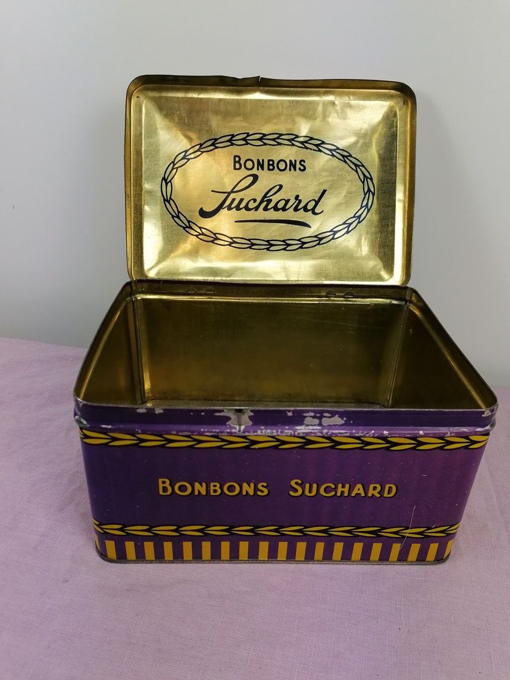 Suchard Pots: Blechdose Bonbons Suchard – D'occasion à Köniz par Brockenreich 1