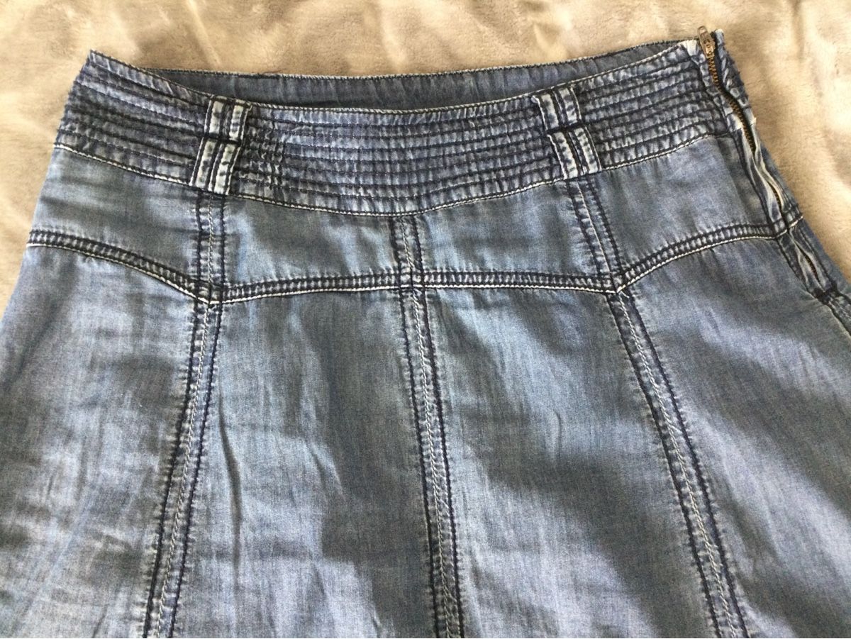 Gonne: Jeans Jupe mit Spitzen – Usato da Villnachern venduto da Anita2006 1